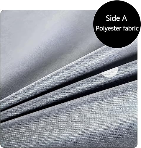 Miniatura 2 de Sábanas planas impermeables ligeras, protector de colchón, fundas protectoras de muebles para cama de tamaño matrimonial, H-90.6 x 98.4 in