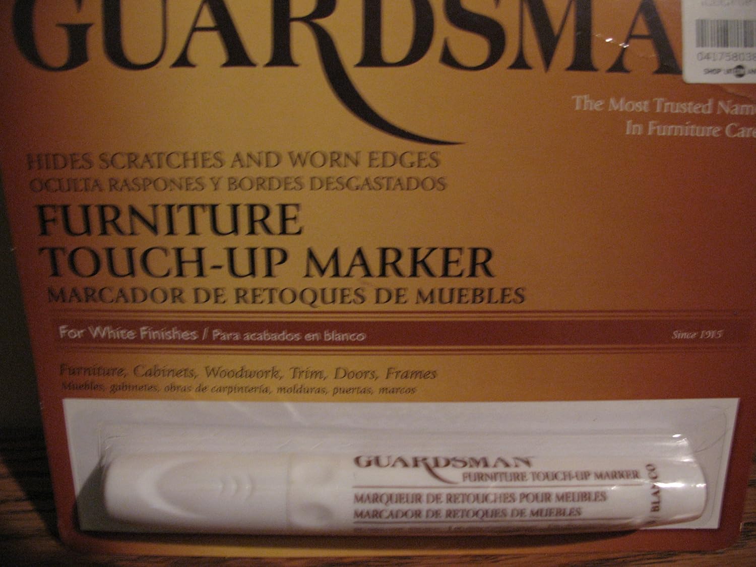 Valspar/lilly/guardsman 385412 Furniture Touchup Markers White