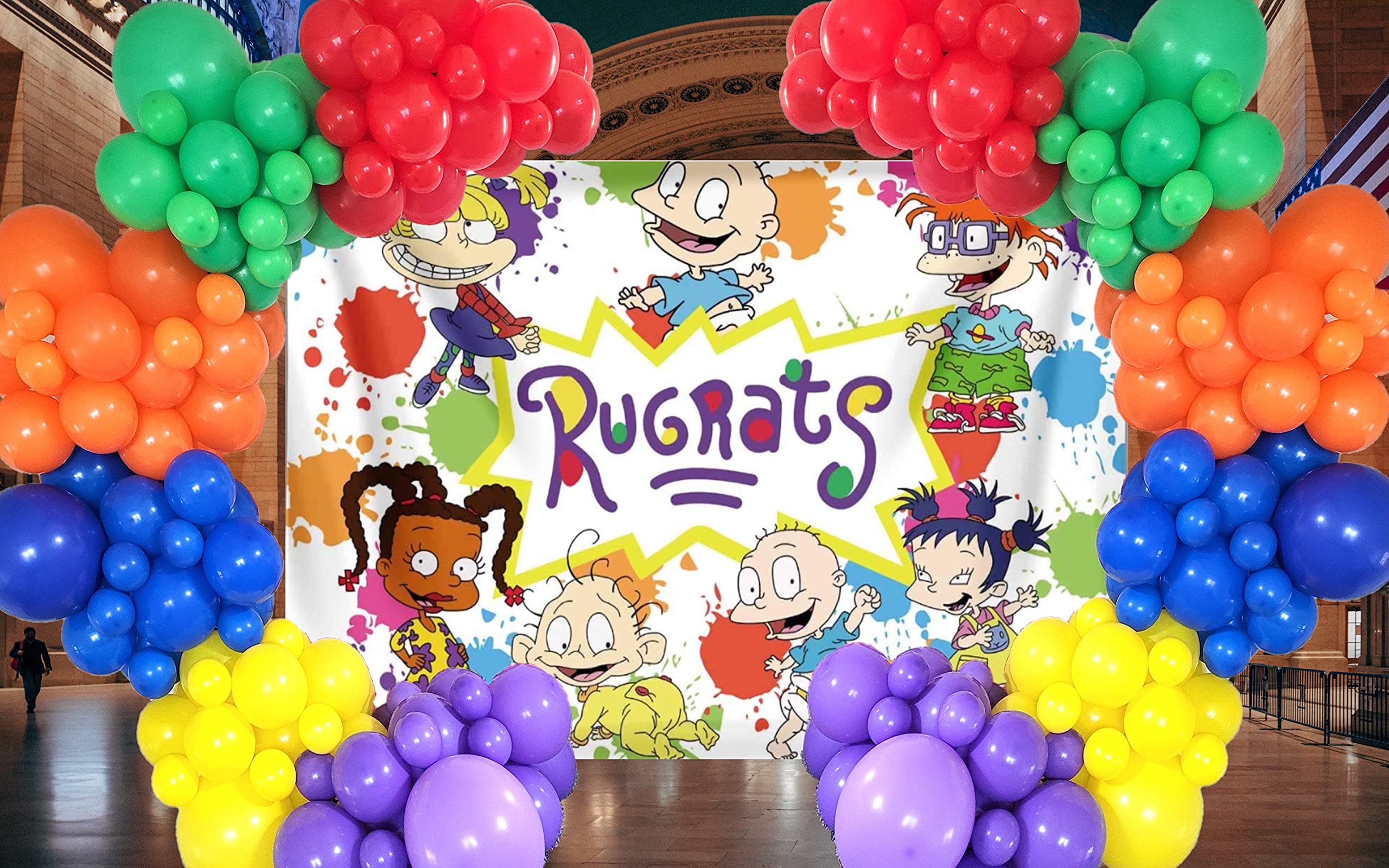 STK Rainbow Balloon Arch Kit Compatible for JJ Balloon