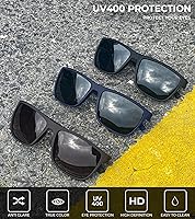 Vista 5 de KALIYADI Gafas de sol polarizadas para hombre, gafas de sol ligeras con protección UV para conducir, pescar y jugar golf