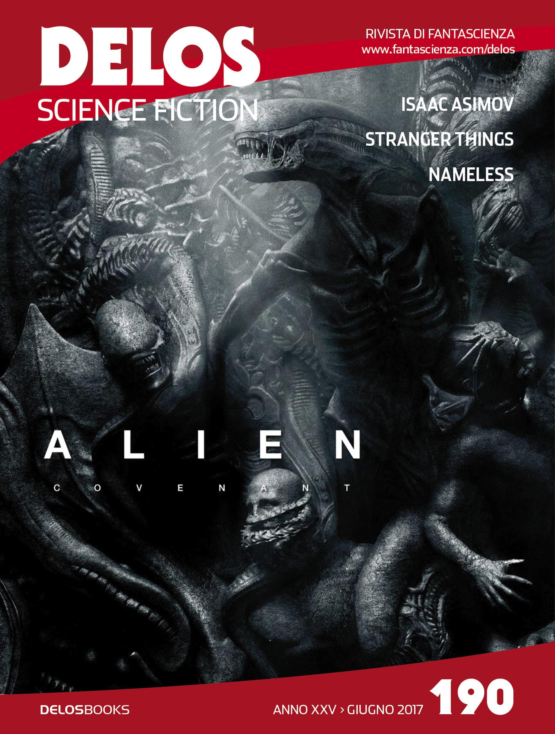 Cover of Delos Science Fiction, #190 - Giugno 2017