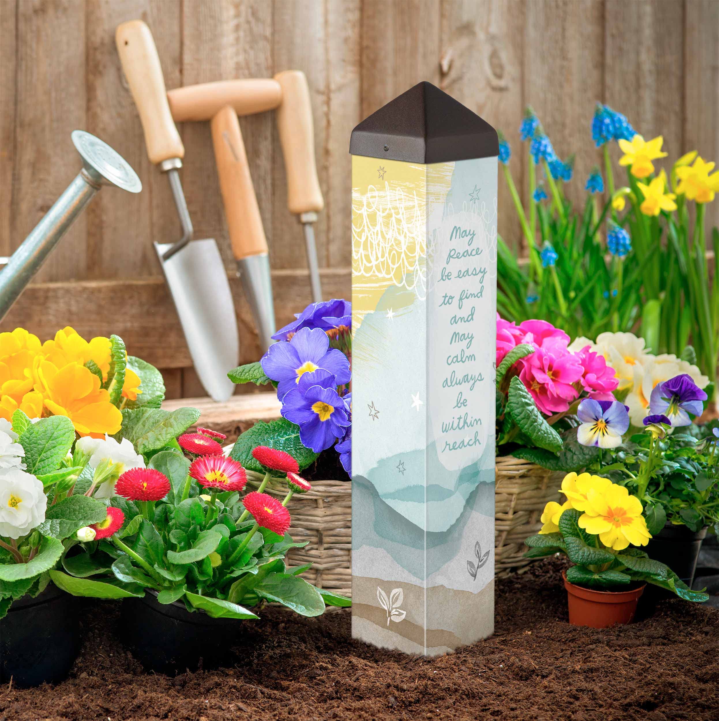 Studio M Kunststange Wetterfest – 33 Cm, PVC Mit Vinylschale, Für Garten, Terrasse, Vogelzubehör