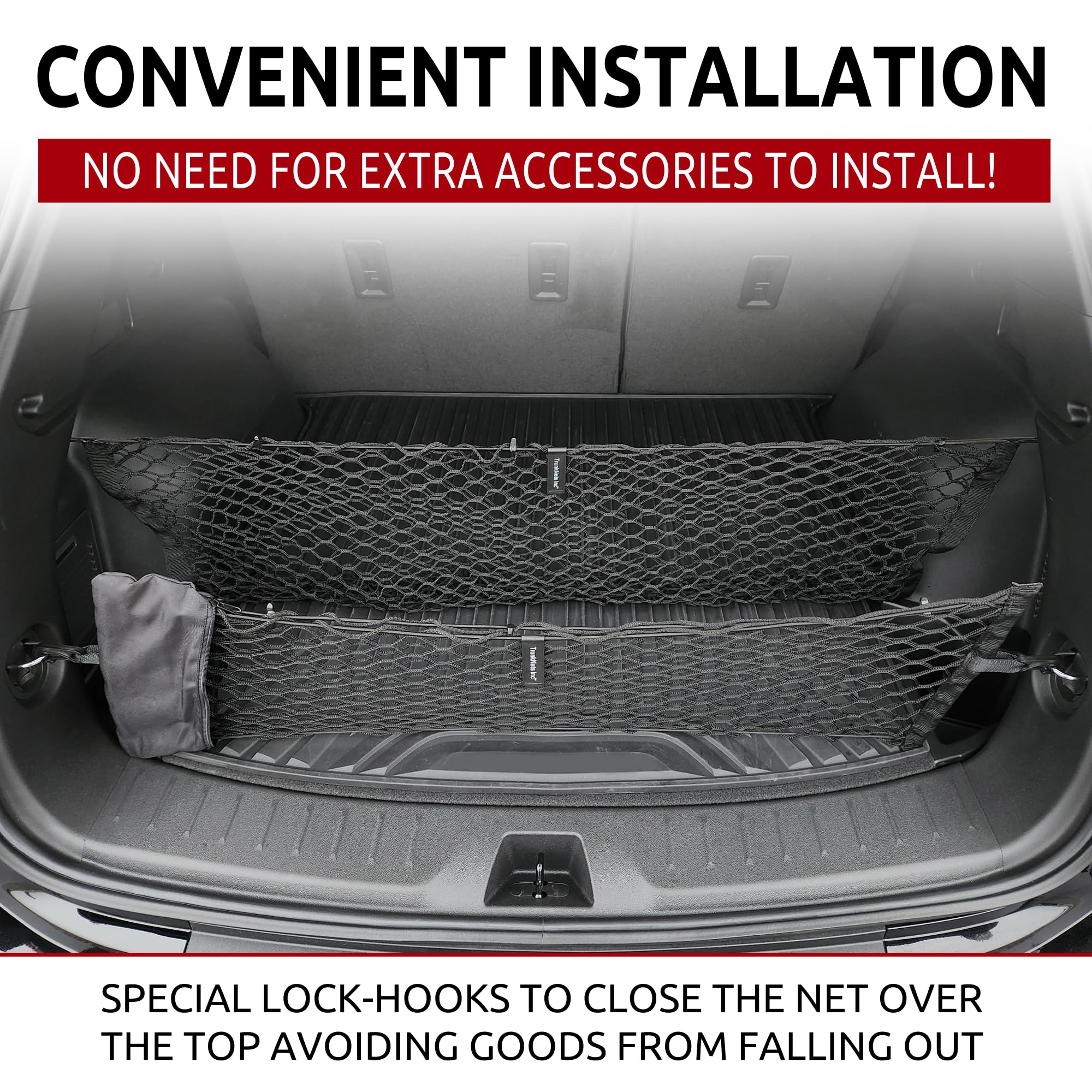 Amazon.com: Floor+ Envelope Style Automotive Elastic Trunk Mesh 
