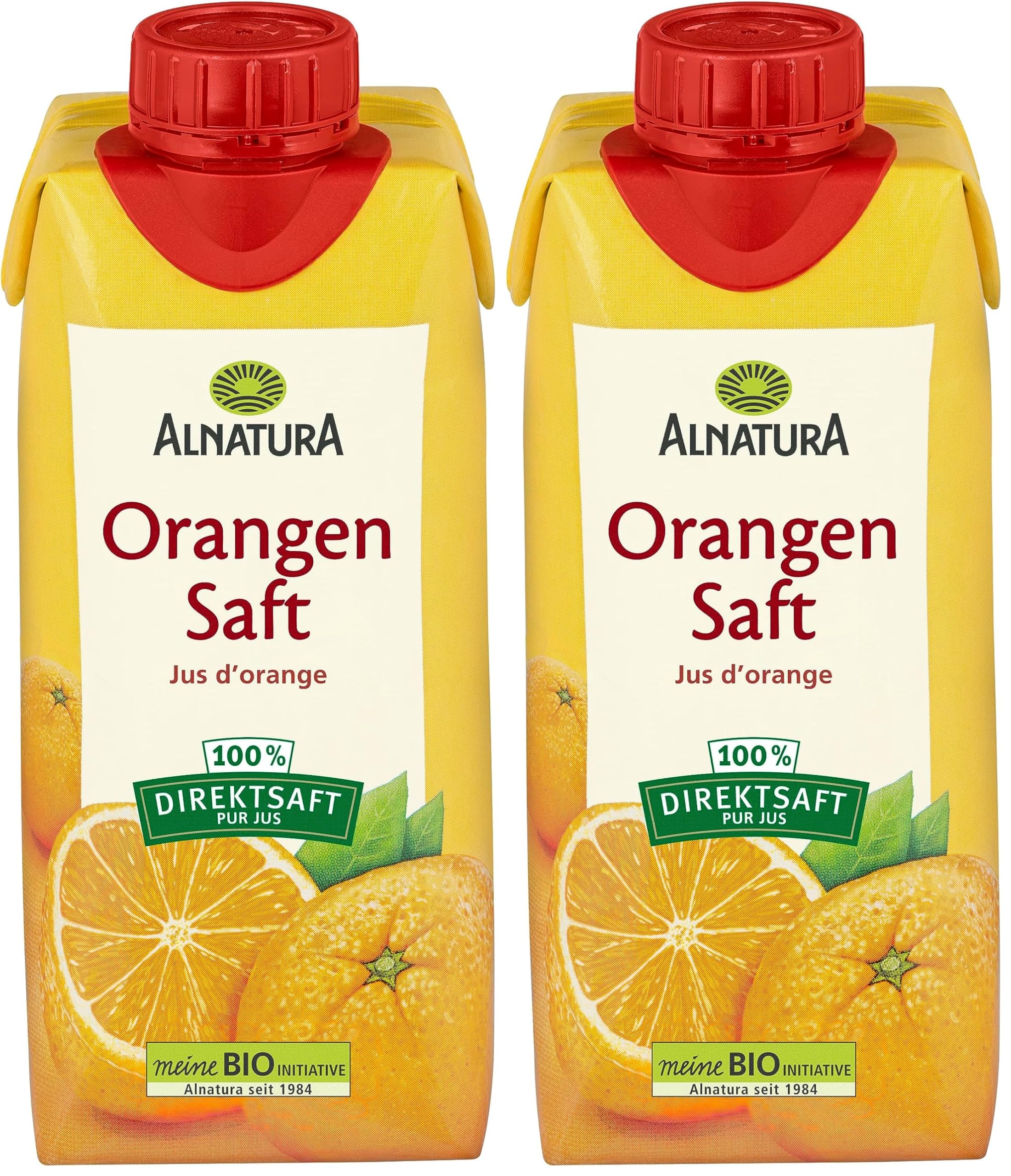 Alnatura Bio Orangensaft, 330ml (Packung mit 2)