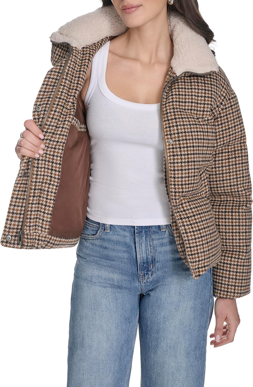 Levi's Women's Western Puffer Jacket - Image 6