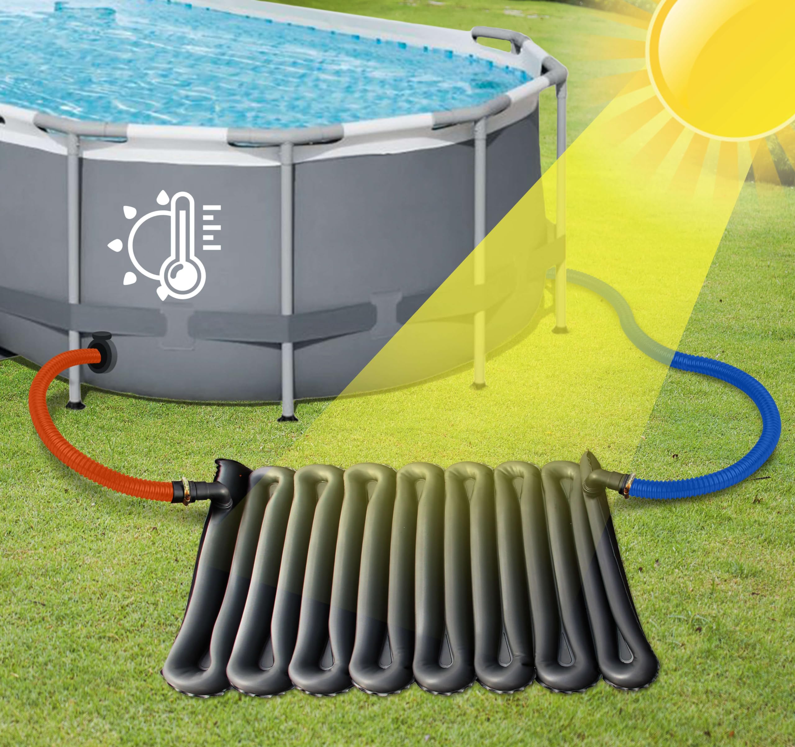 Tappeto Solare per Piscina Comfortpool | Collegabile | Fino a 8.000 Litri