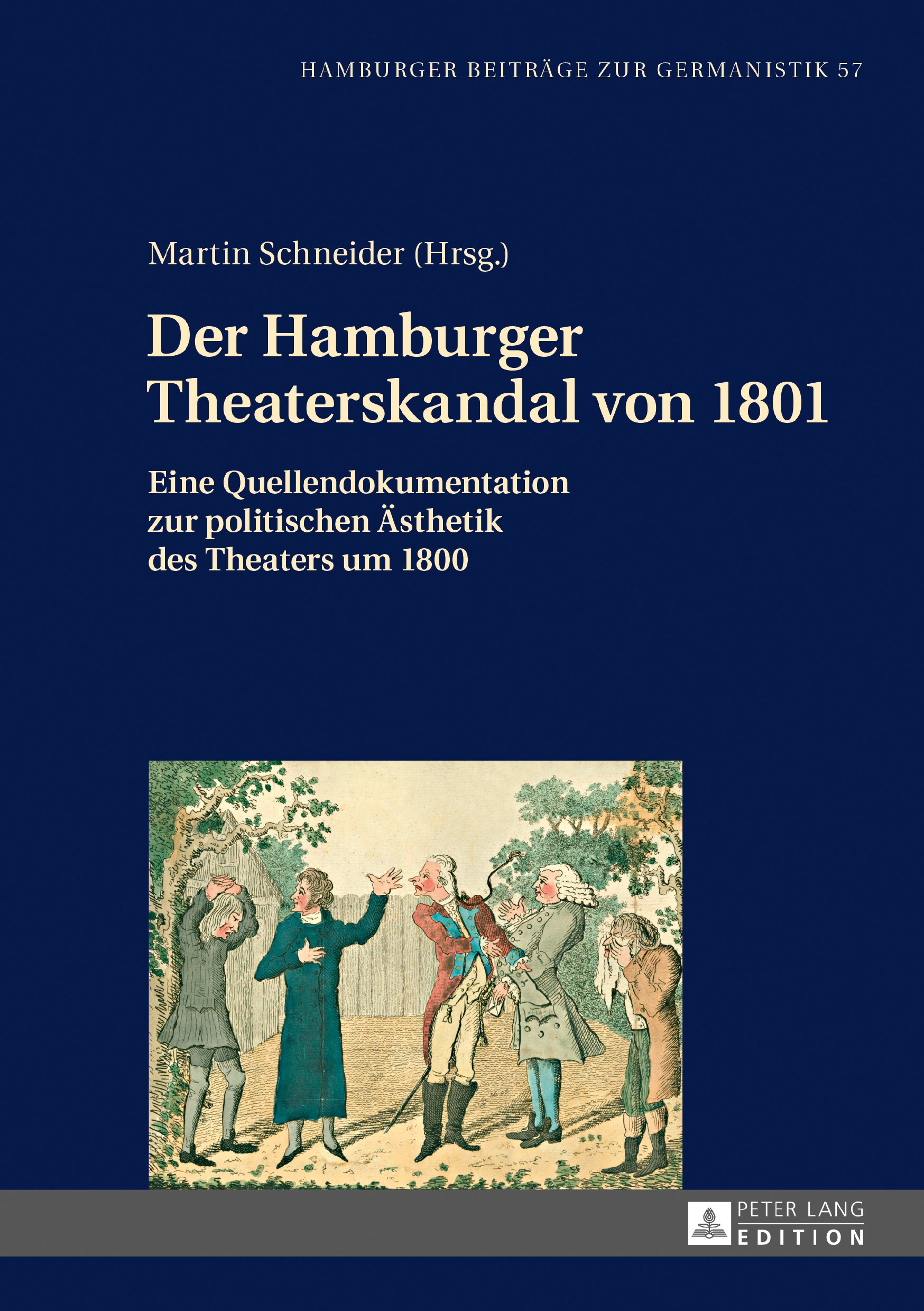Histoire du théâtre de Hambourg 1801 source esthétique politique 1800 livre allemand