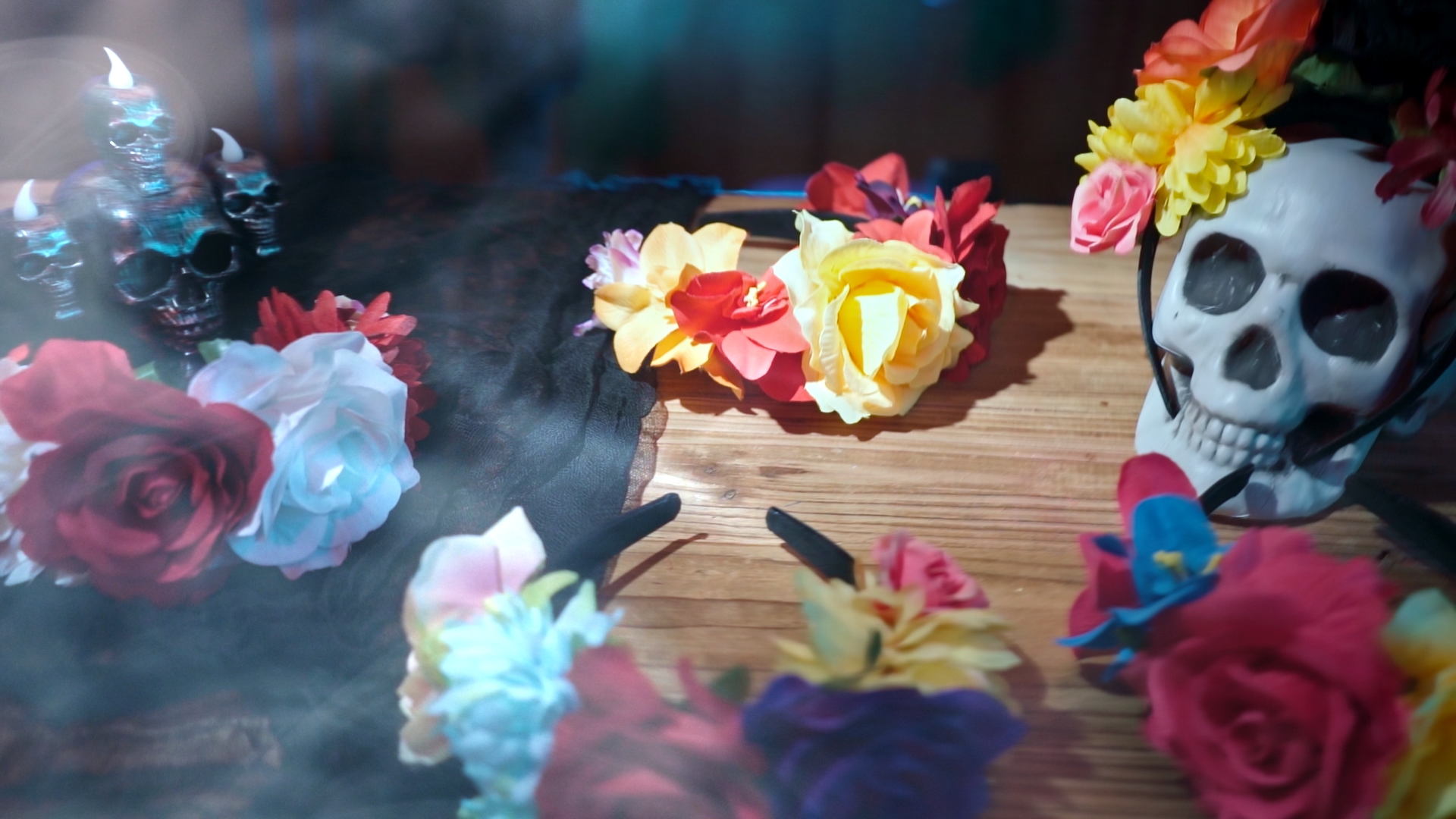 Amazon.com: Yunsailing 6 Pcs Mexican Rose Flower Crown Headband