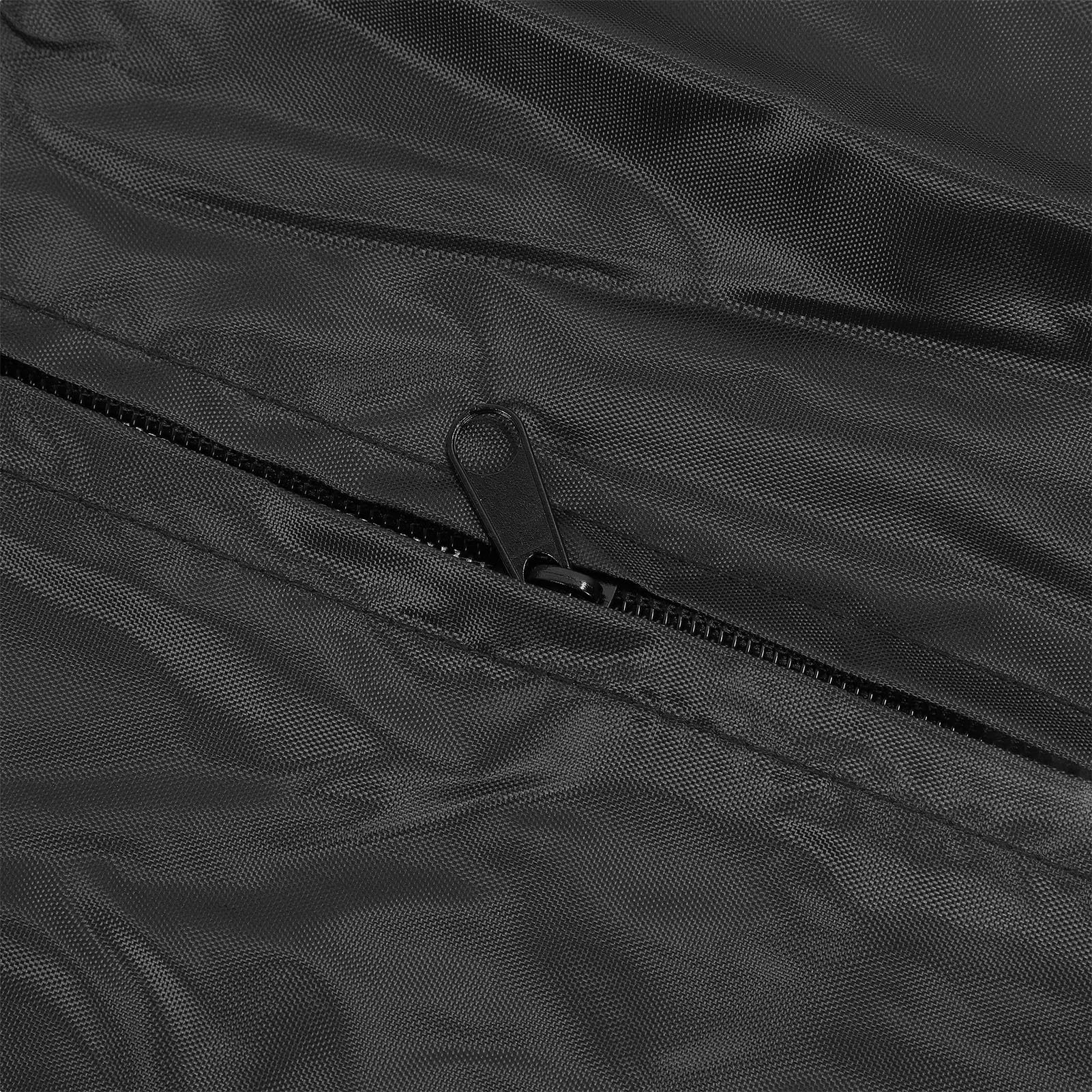 Sac Mortuaire en Tissu Oxford 210D Anti-fuite pour Morgue avec 4 Poignées Zippées Centrales, Sac de Rangement D'urgence pour le Transport des Hôpitaux Funéraires, Noir (200 * 90cm)
