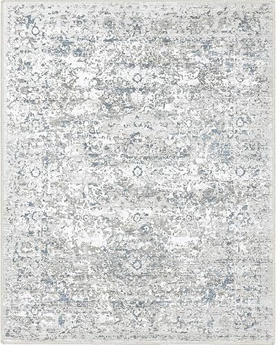 Miniatura 3 de SONGLET Alfombras de área de 8 x 10 pies para sala de estar, alfombras resistentes lavables, alfombra antideslizante para debajo de la mesa del