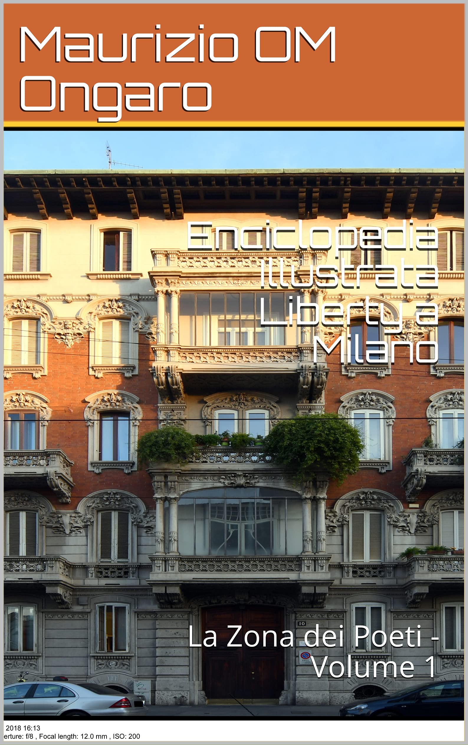 Livre Art Nouveau Milan : Guide Illustré Style Liberty, Vol 1 Zone des Poètes