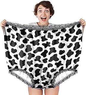 Granny Panties Gag Gifts for Women, Funny Giant Novelty Undies White Elephant Gift for Adults Prank