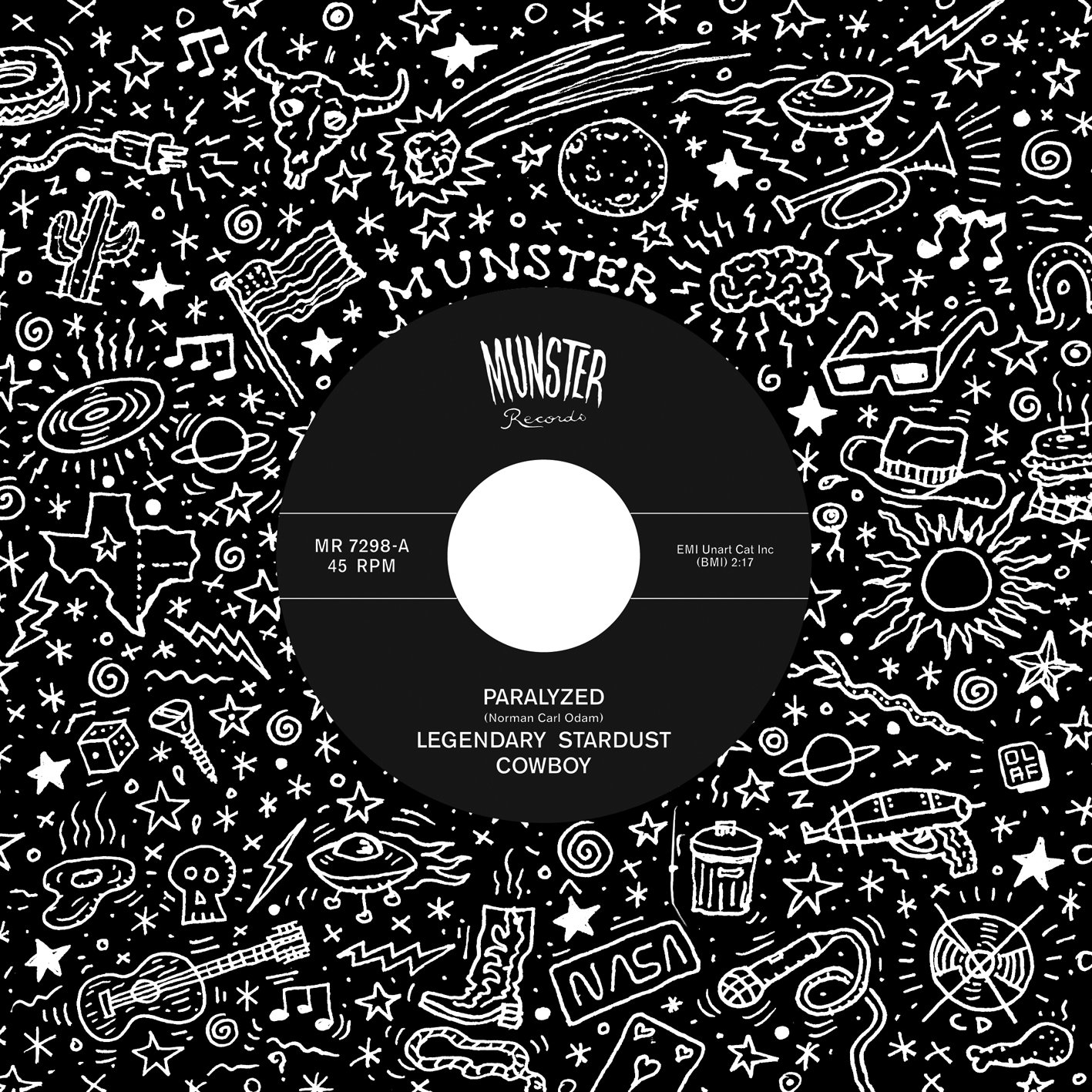 Paralyzed/Down In the Wrecking Yard [7" VINYL]