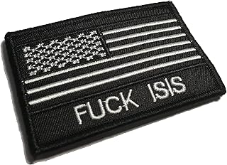The 3x2 Empire Tactical Fuck ISIS Terrorism Hook/Loop Military Morale Patch