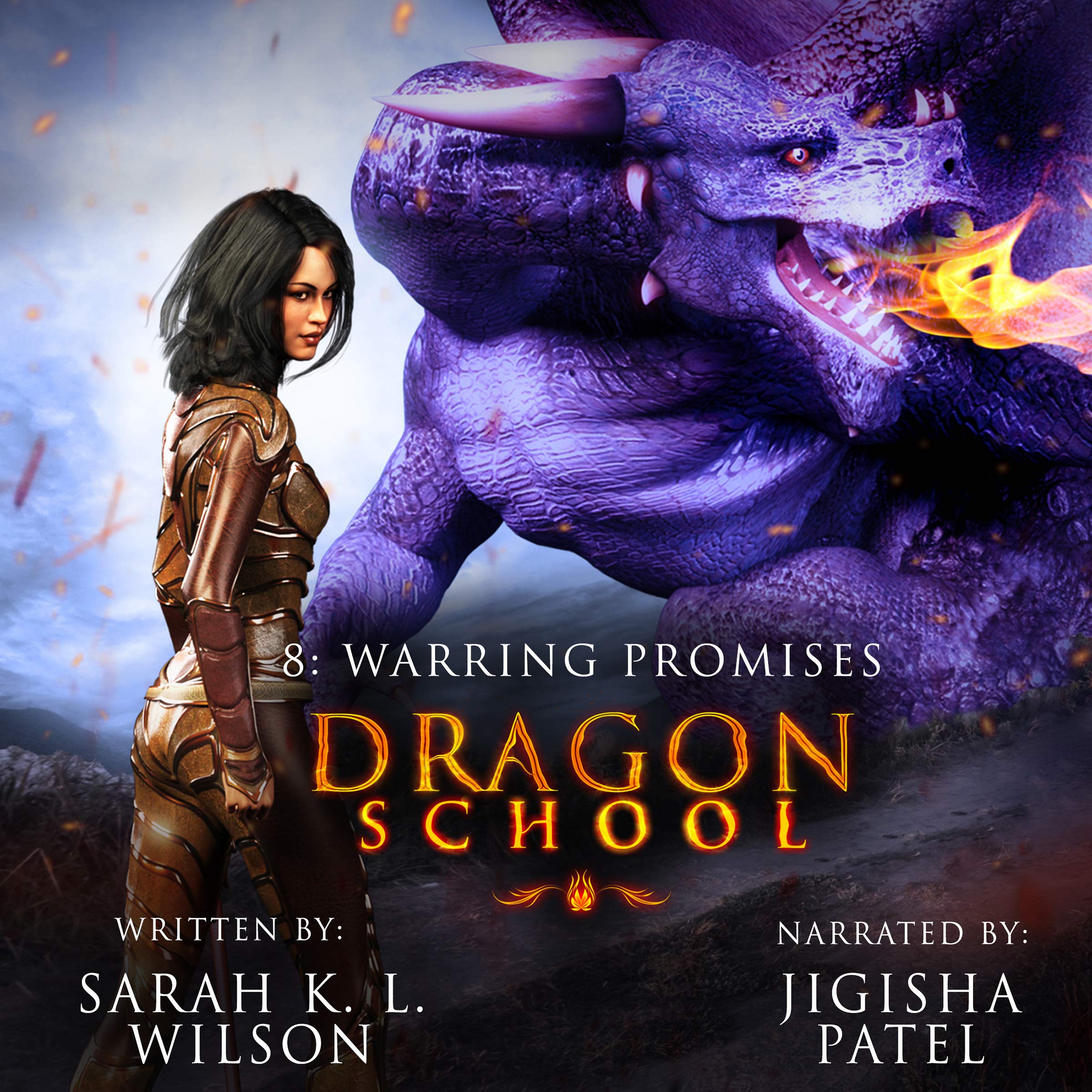 Cover art for Dragon School: Warring Promises