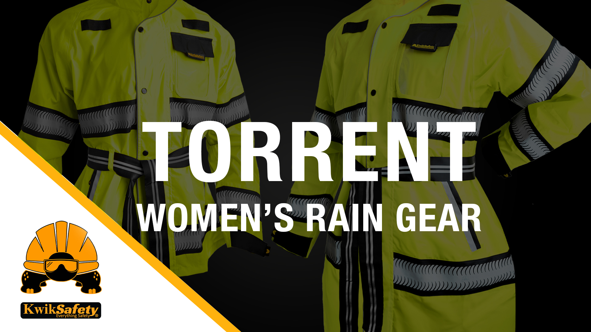 Amazon.com: KwikSafety - TORRENT Women's Hi Vis Rain Jacket