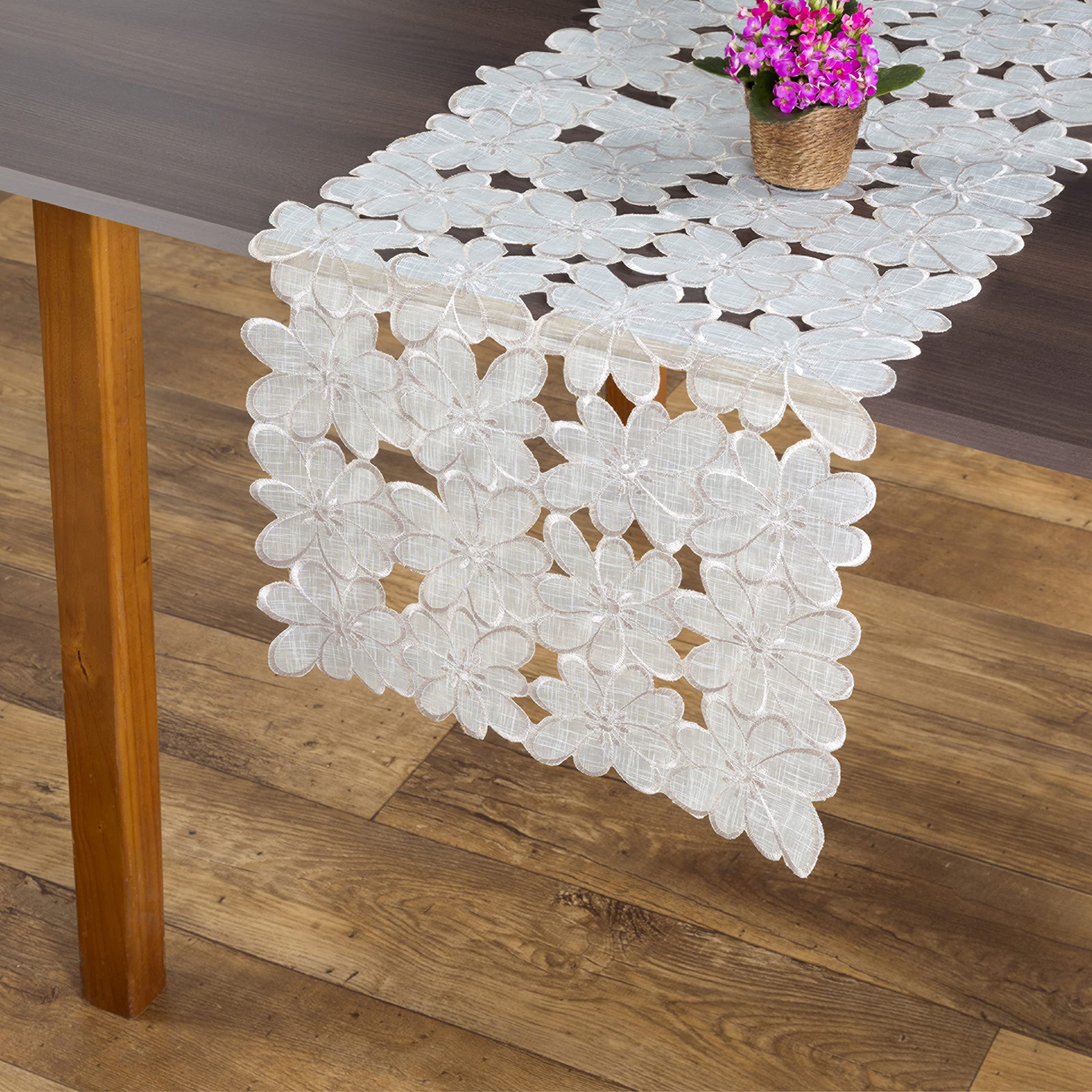 722 CAMINHO DE MESA 40X135CM BEGE