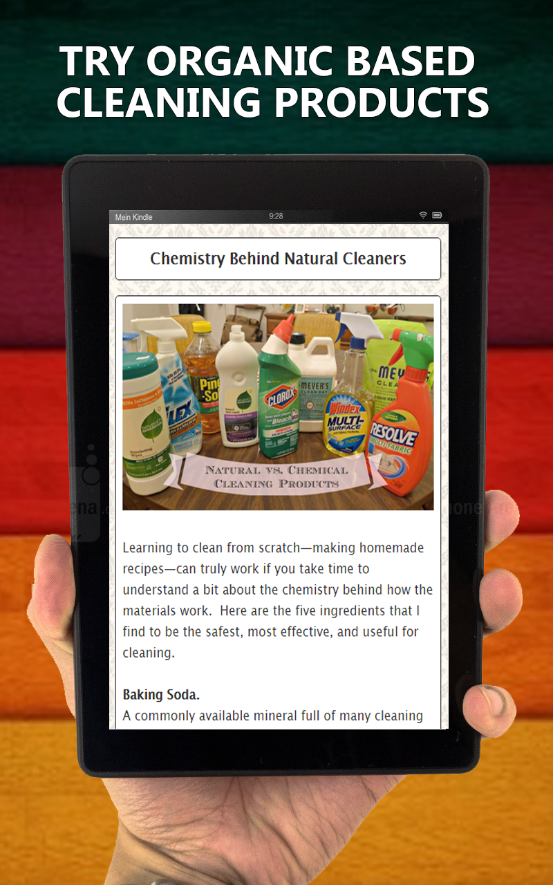 DIY Organic Cleaning Solution for Chemical Free Living! - App on Amazon ...