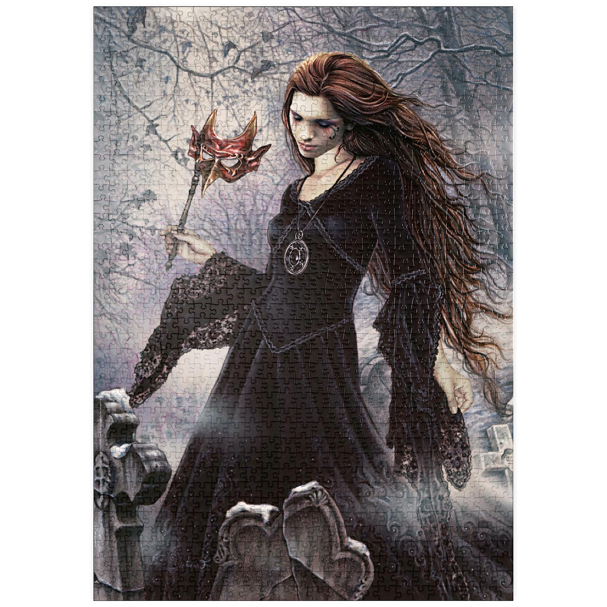 Black - Victoria Francs - Favole - Premium 1000 pieces Puzzle - MyPuzzle special collection from Heye Puzzle
