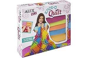 Alex DIY Knot A Quilt Kit: Unleash Your Creativity with a No-Sew Quilting Adventure