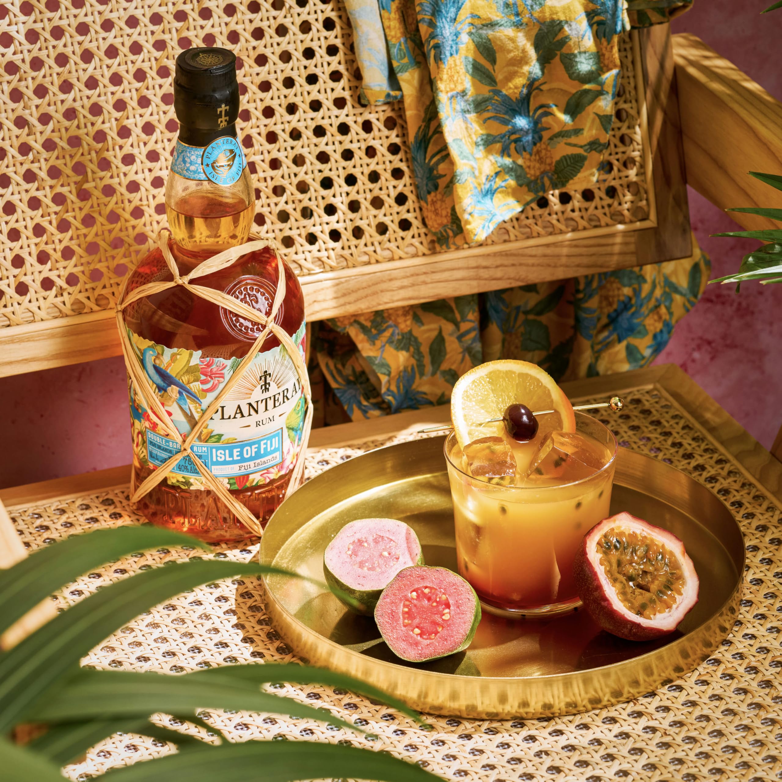 PLANTERAY RUM - (ehemals Plantation) - Isle of Fiji - Herkunft: Fidschi-Inseln - Doppelreifung - 40% Alkohol - 70 cl