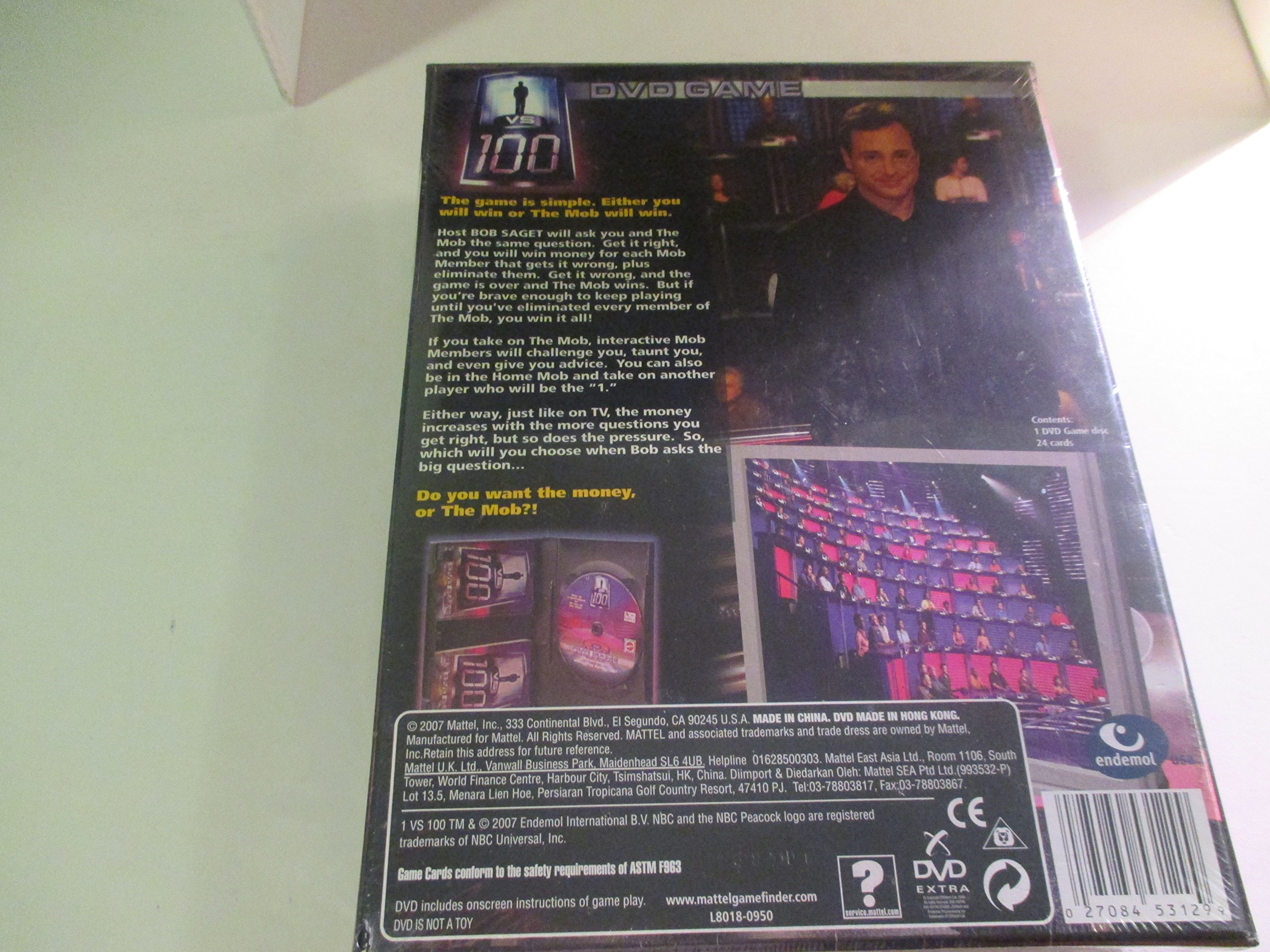 Mattel Games Mattel 1 Vs. 100 DVD Board Game - Image 3