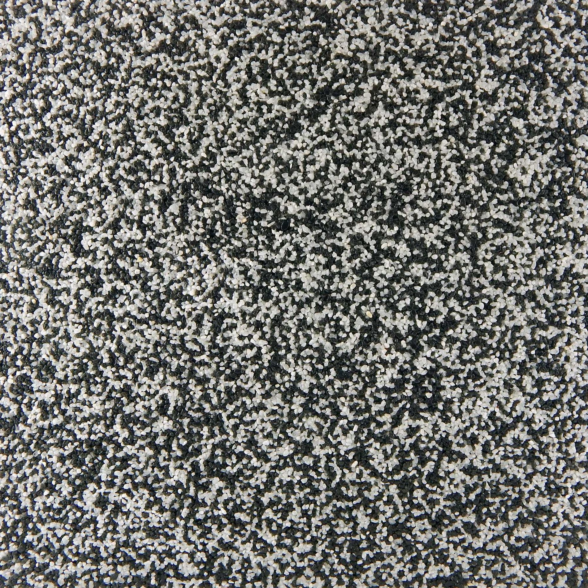 Terralith Buntsteinputz 14kg in schwarz-weiß, Sockelputz für Innen und Außen mit Reinacrylat Bindemittel aus Naturstein, 1-2mm Körnung (BSP10)