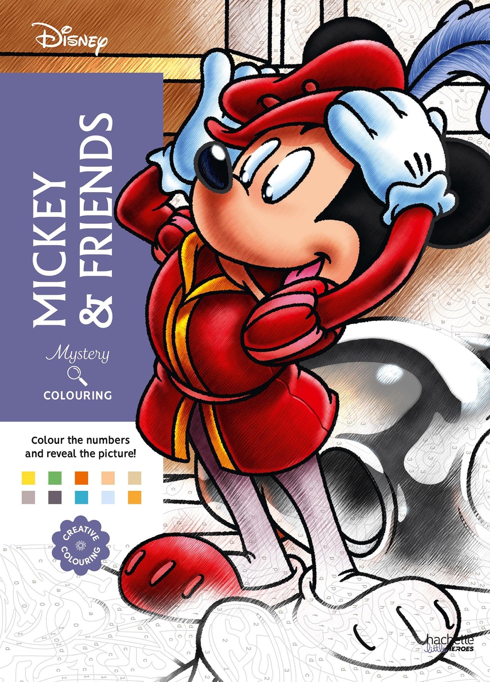 Mystery Colouring - Mickey & Friends