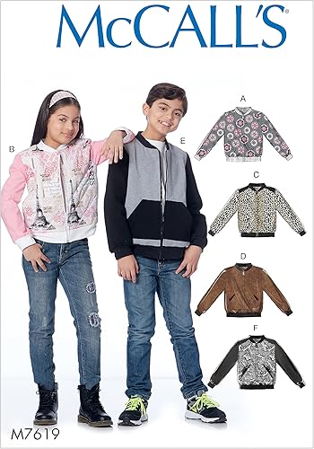 Miniatura 1 de McCall's Patrones NiñosNiñasNiños Bomber Chaquetas