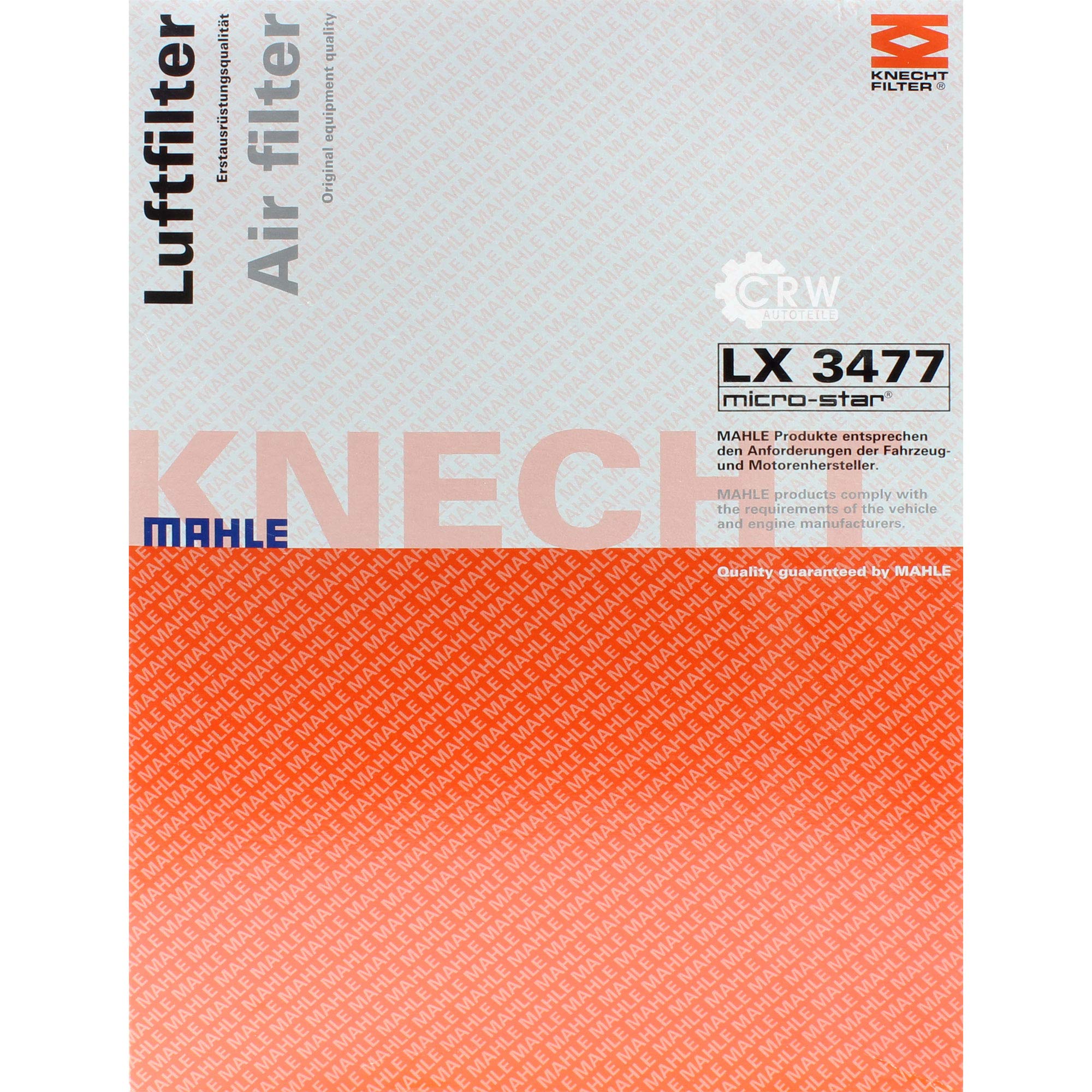 Paquete de inspección Kit de mantenimiento con filtro de aceite OX 982D, filtro de aire LX 3477, filtro de habitáculo (carbón activado) LAK 879, tornillo de cierre