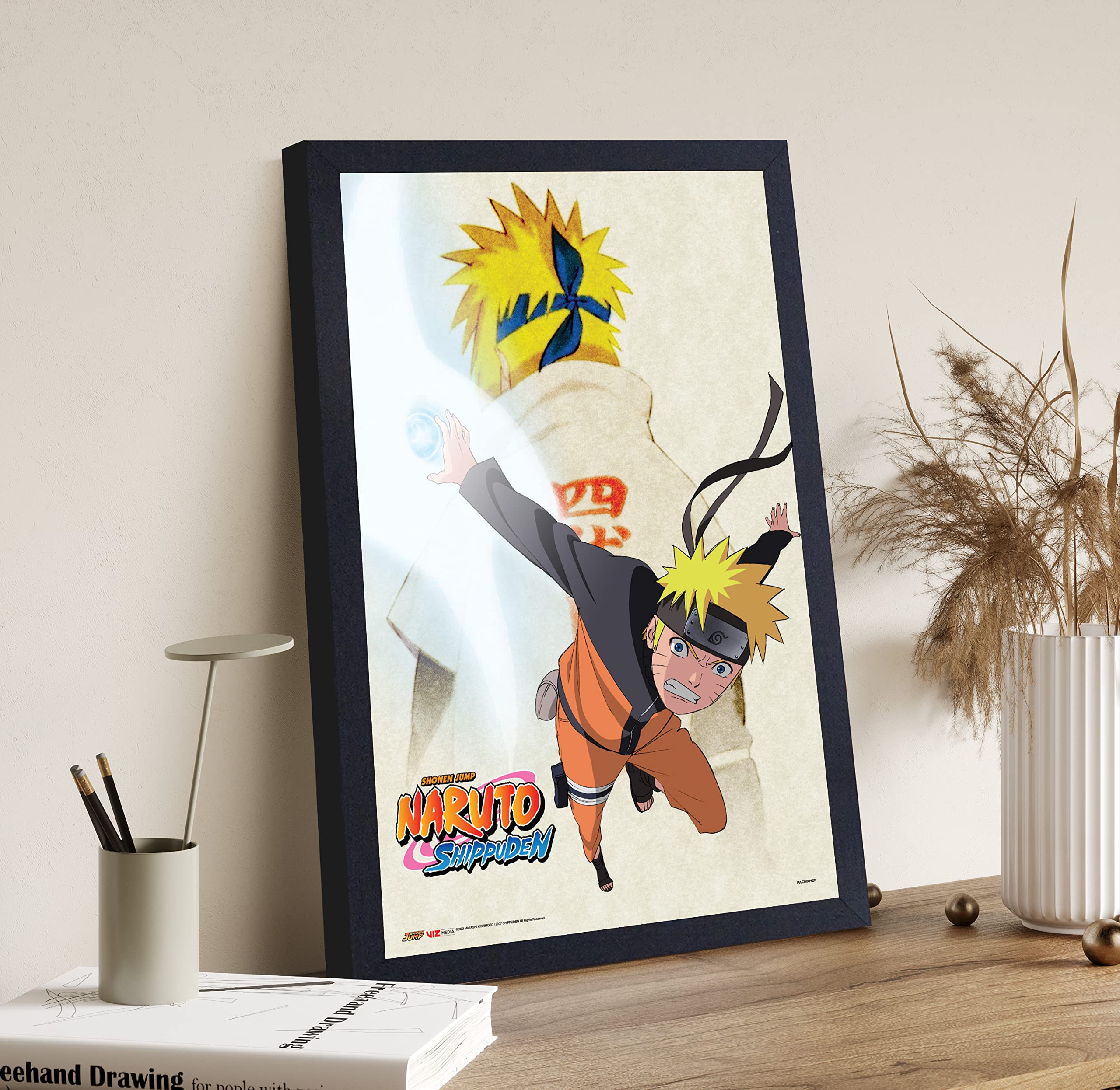 NARUTO　ナルト　B2 ポスター Yahoo!オークション - NARUTO ナルト 徳島県鳴門市 ポスター B2サイズ