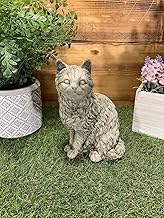 STONE GARDEN CAT ORNAMENT