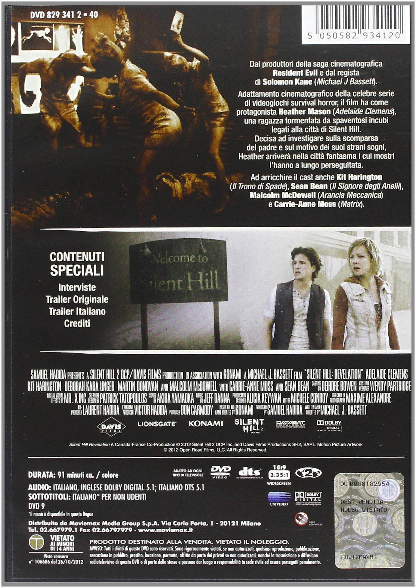 Silent Hill: Revelation (Dvd)