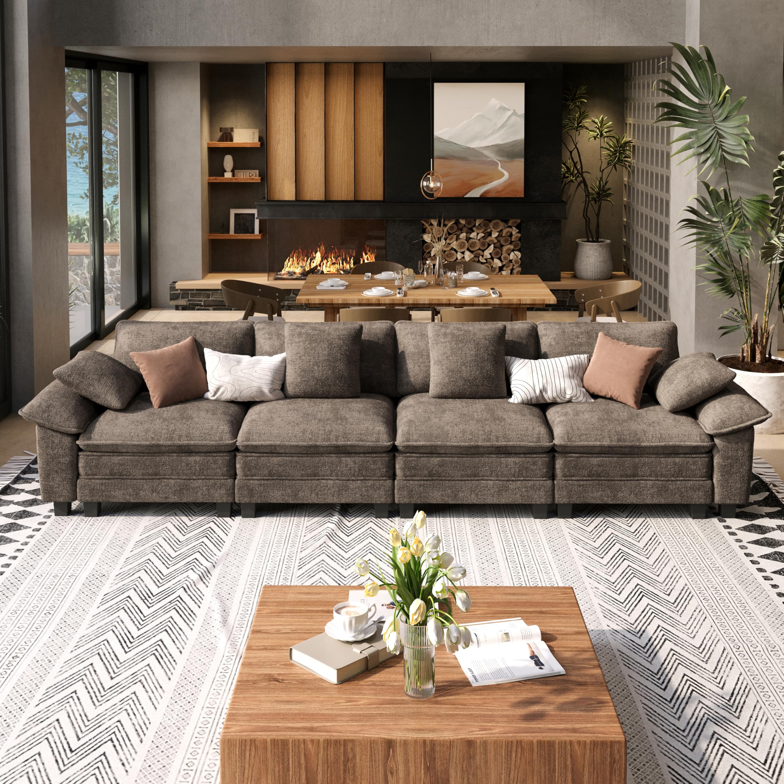 SUNSHINE VALLEY 4 Seat Modular Sofa