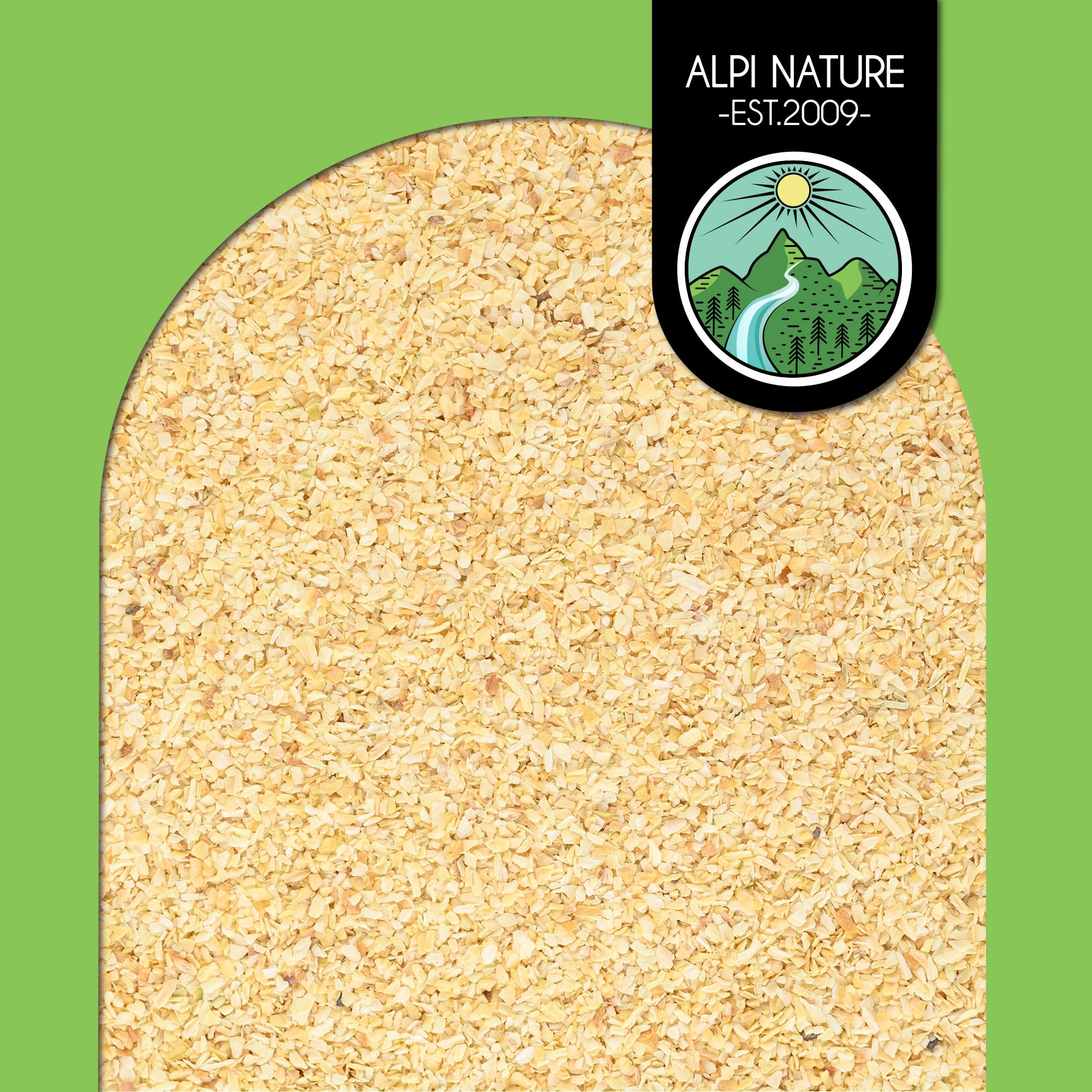 Alpi Nature Ekologiczna Granulowana Cebula 250g, Suszona Granulowana Cebula, Przyprawa z Siekanej Cebuli