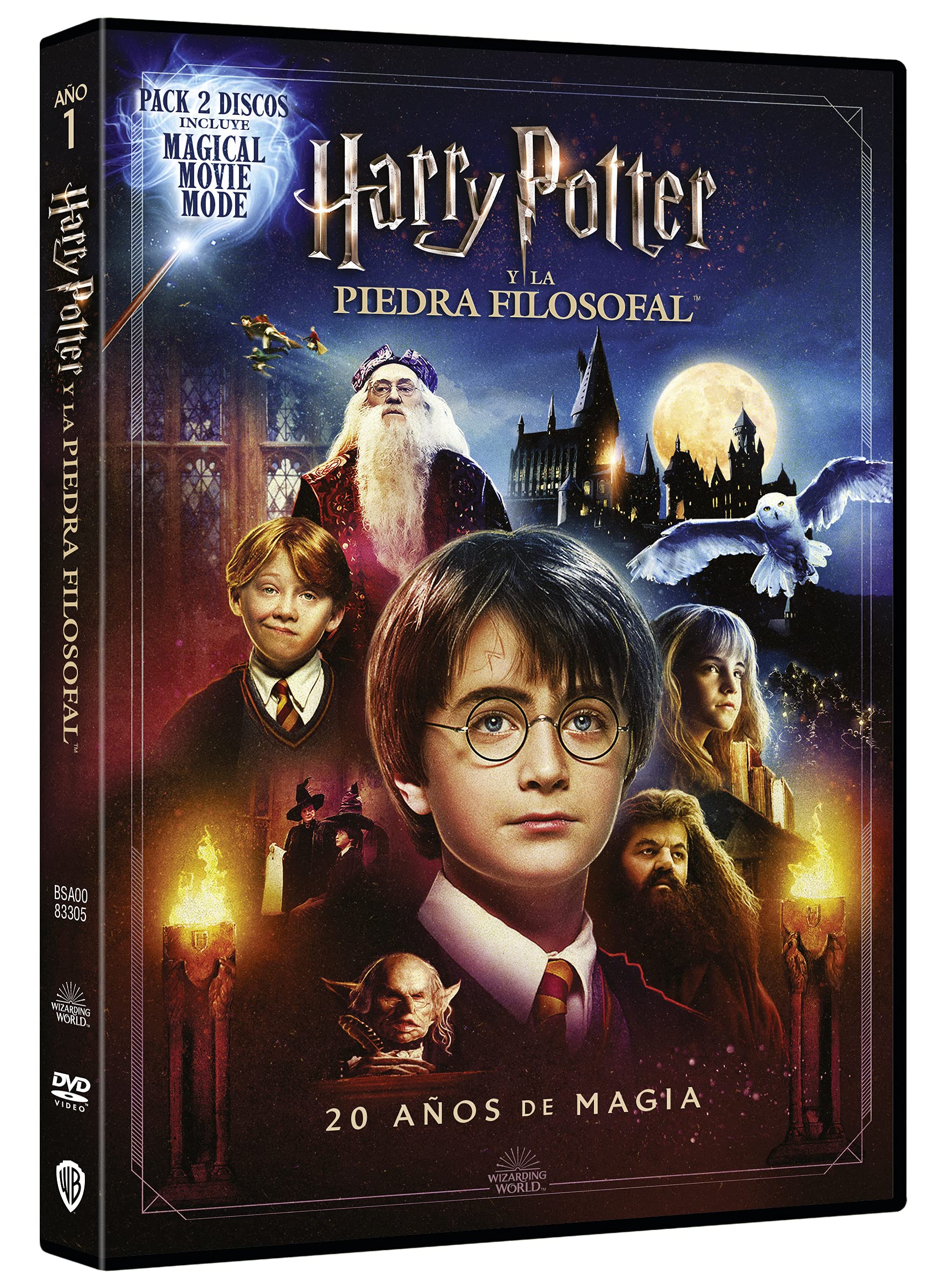Harry Potter y La Piedra Filosofal + Magical Movie Mode [DVD]