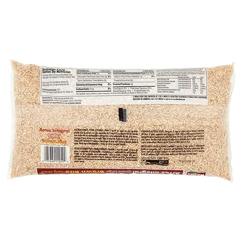 Miniatura 2 de Iberia Arroz integral de grano largo, 5 lb