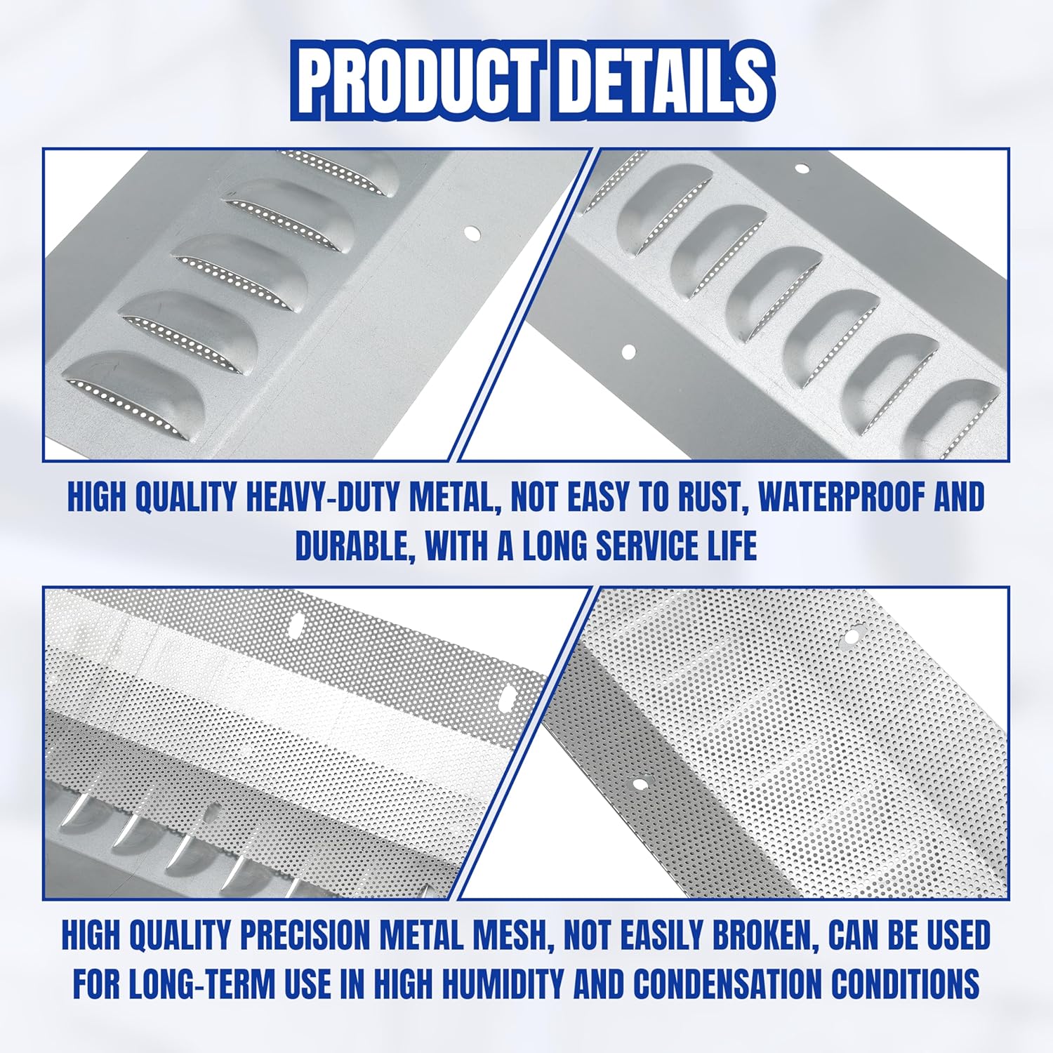 Shipping Container Vent Accessories Transportation Scontainer Air Vents for 20ft Storage Containers Passive Cross Flow Ventilation Cargo Containers Preventing Excessive Heat and Condensation (4 Pack)