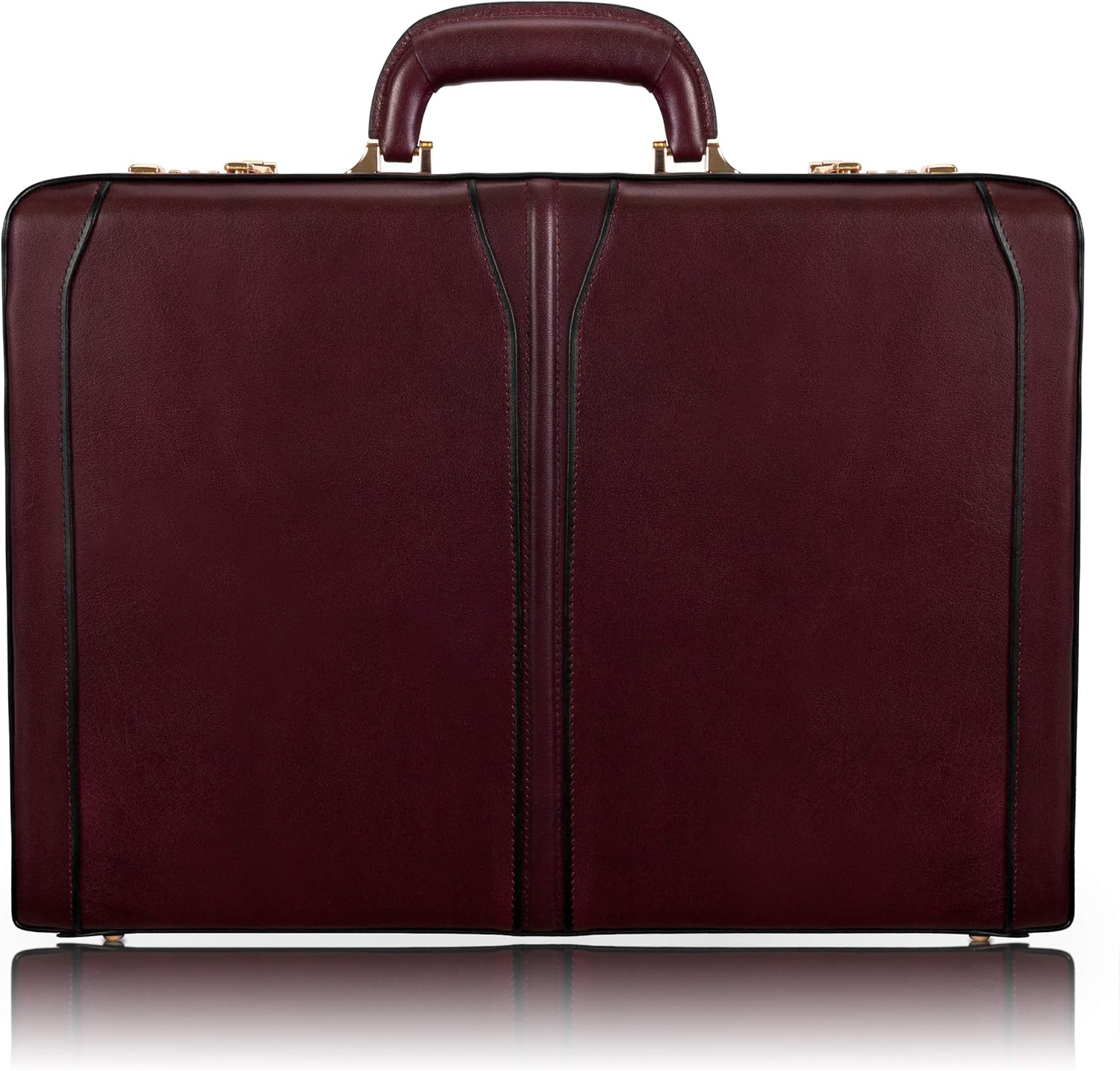 McKLEIN Leather 4.5" Expandable Attaché Briefcase- TURNER