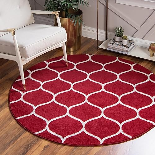 Miniatura 190 de Rugs.com Lattice Frieze Collection Alfombra – 4 x 6 pies, alfombra mediana negra perfecta para salas de estar, comedores grandes, planos abiertos