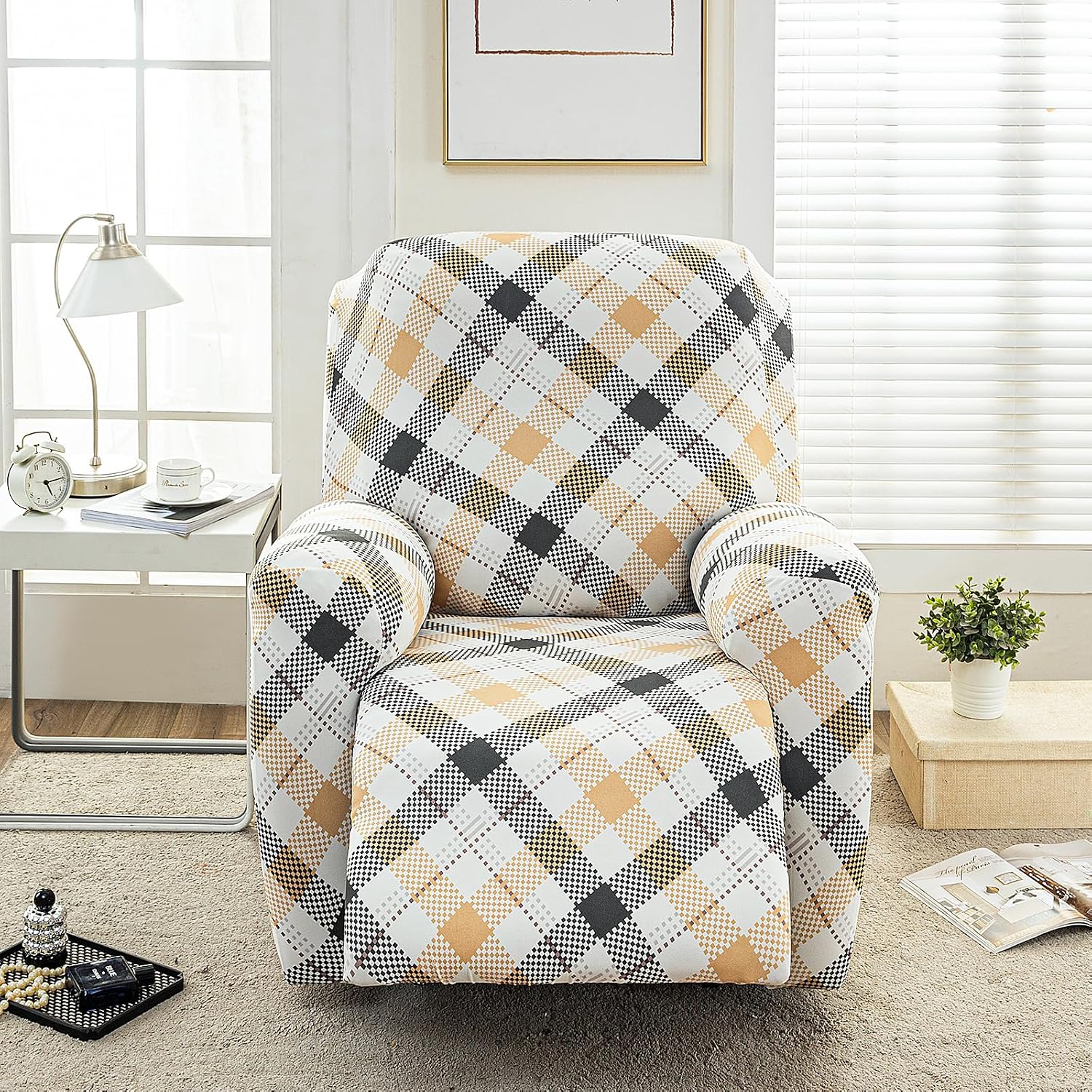 Armchair Slipcovers Recliner Chair Covers 4 Piece Relax Recliner Chair Slipcovers Thriving