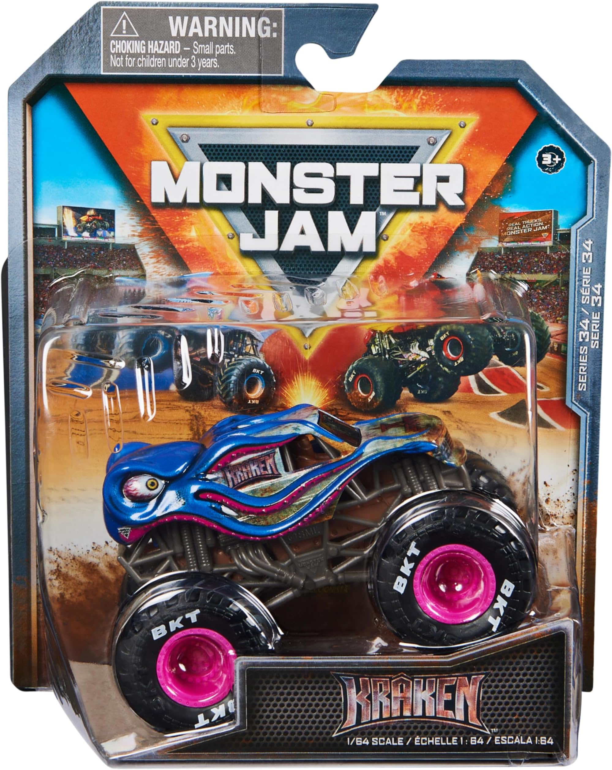Monster Jam 1:64 Series 34 Kraken