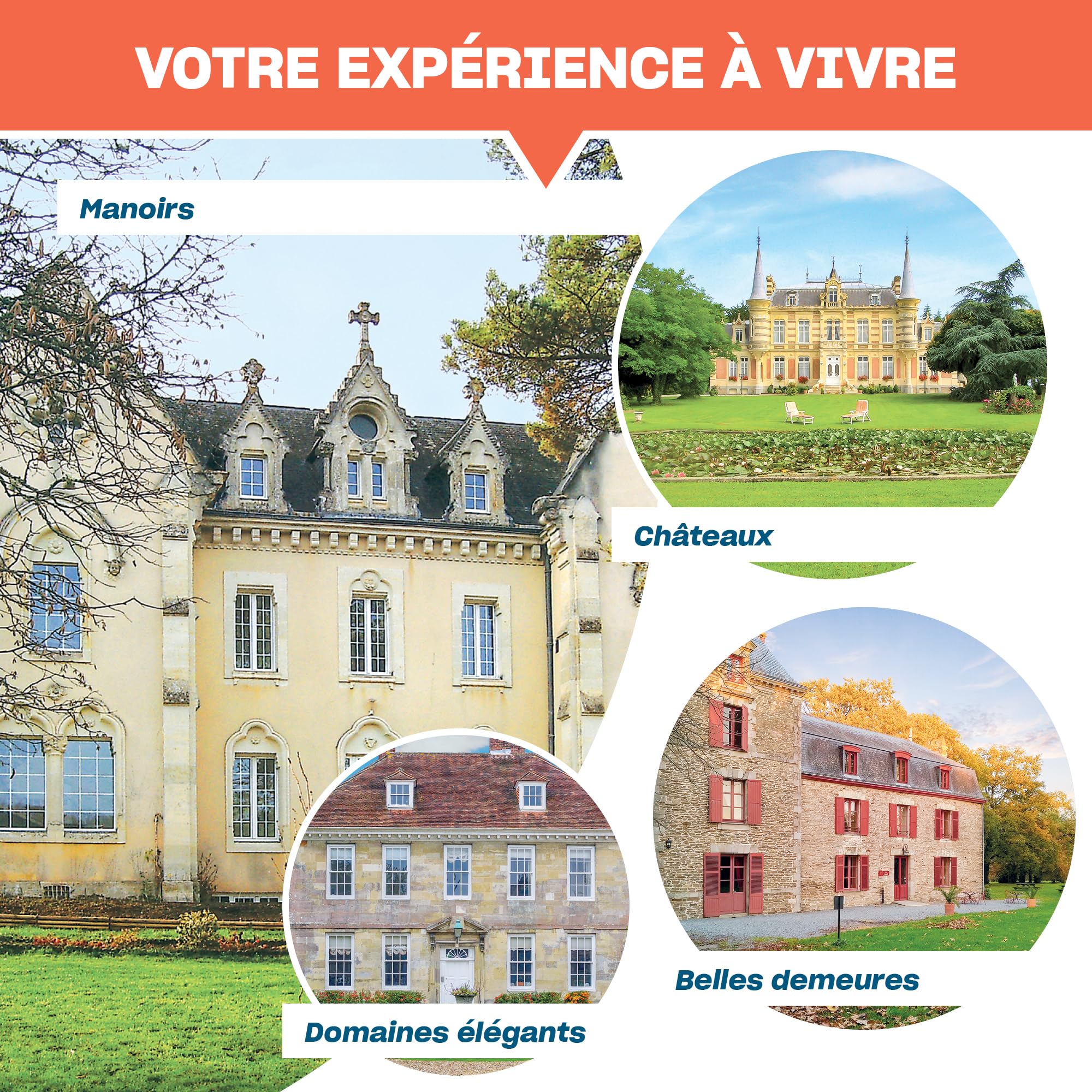Smartbox Séjour 3 Jours – Gastronomie, Châteaux Et Belles Demeures (Coffret Cadeau)