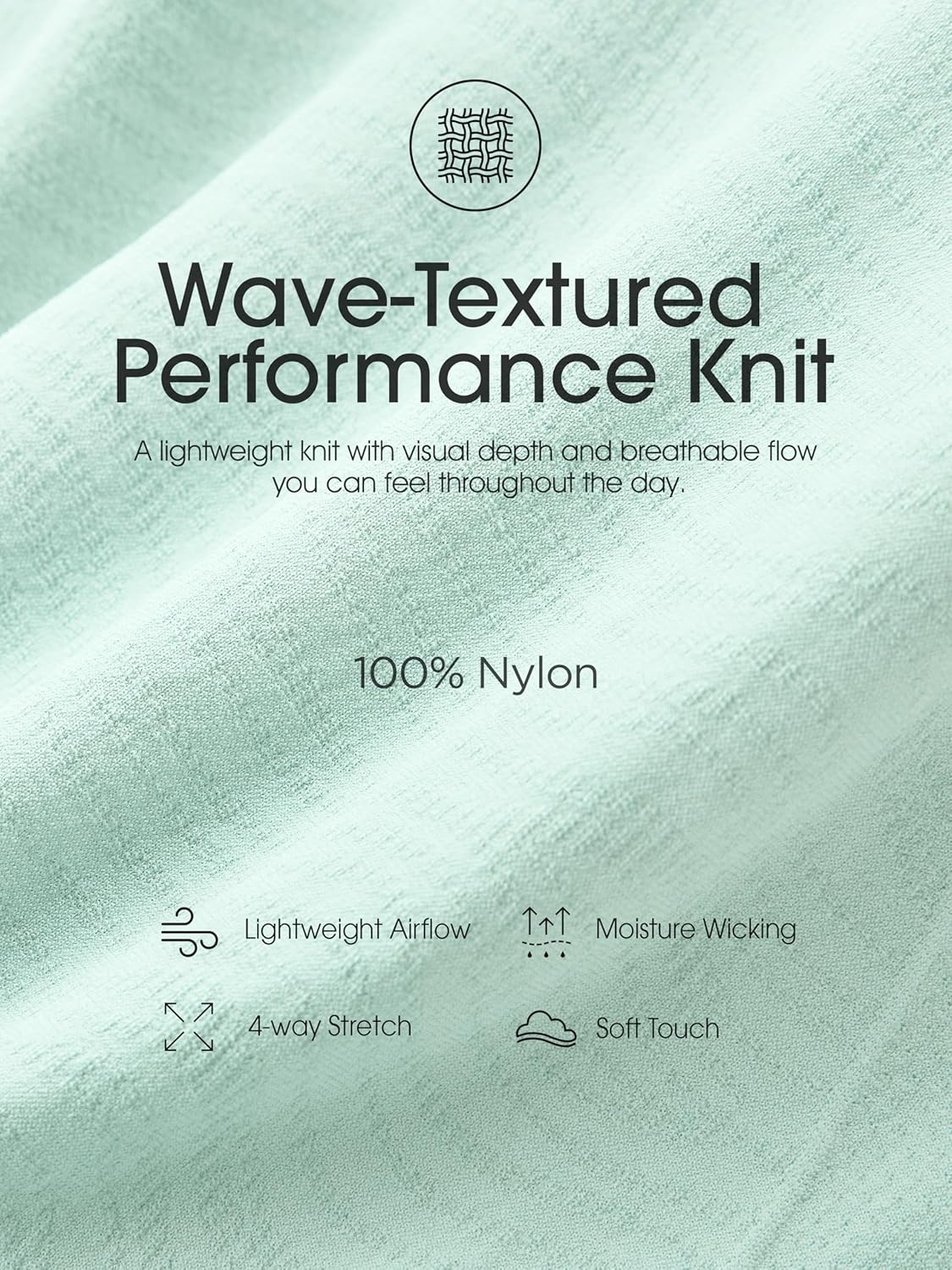 ODODOS Women's Seamless Performance Short Sleeve T-Shirt - Lightweight Breathable Slim Fit Running Workout Top -Waist Length