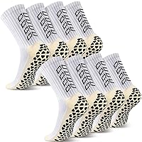 ENONEO Calze Calcio Antiscivolo Uomo 37-45 Calze Antiscivolo Calcio Anti Vesciche