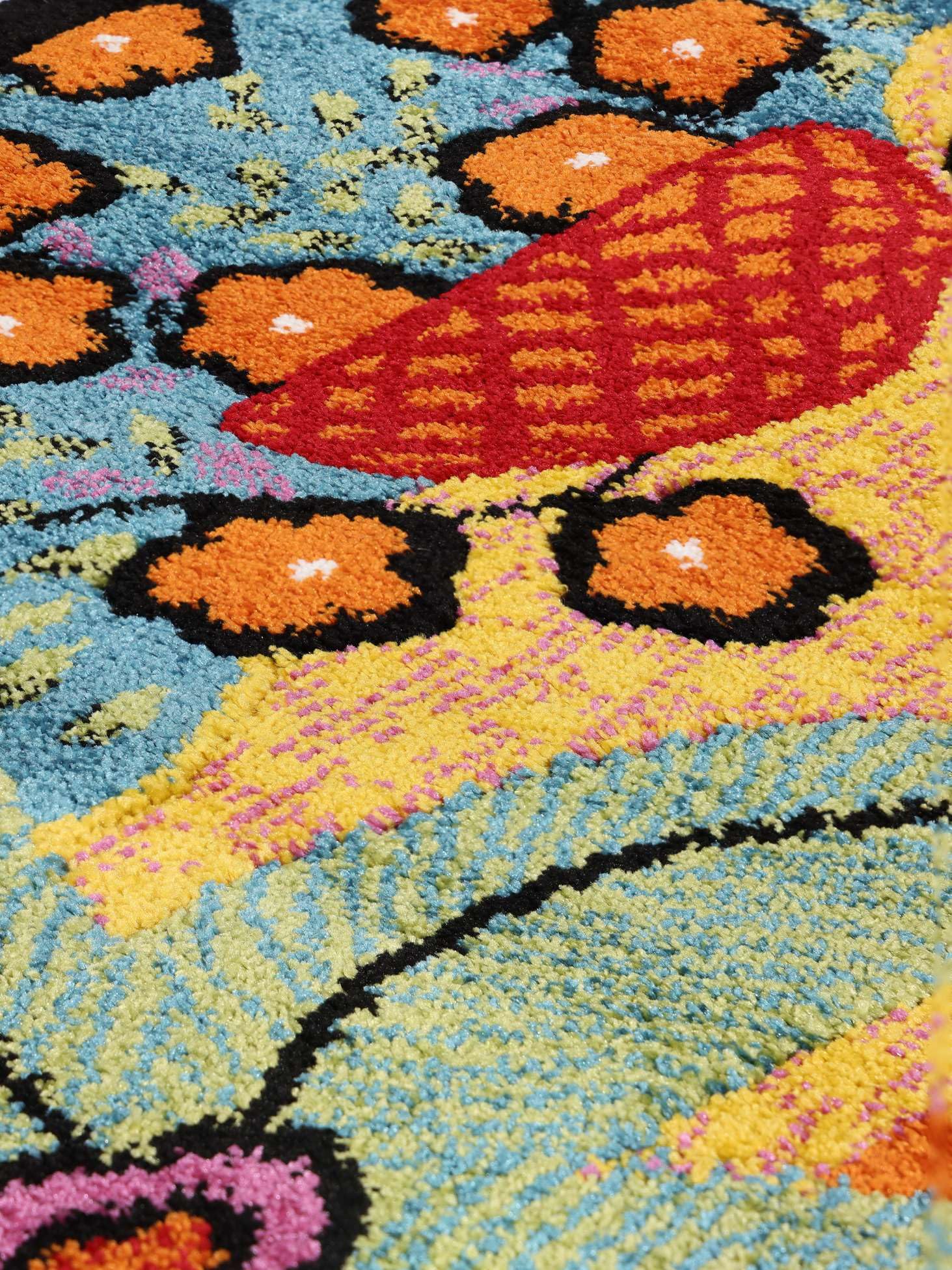 RugVista Tomorrow is Another Day Tapis, 140 x 200 cm, Multi/Rouge