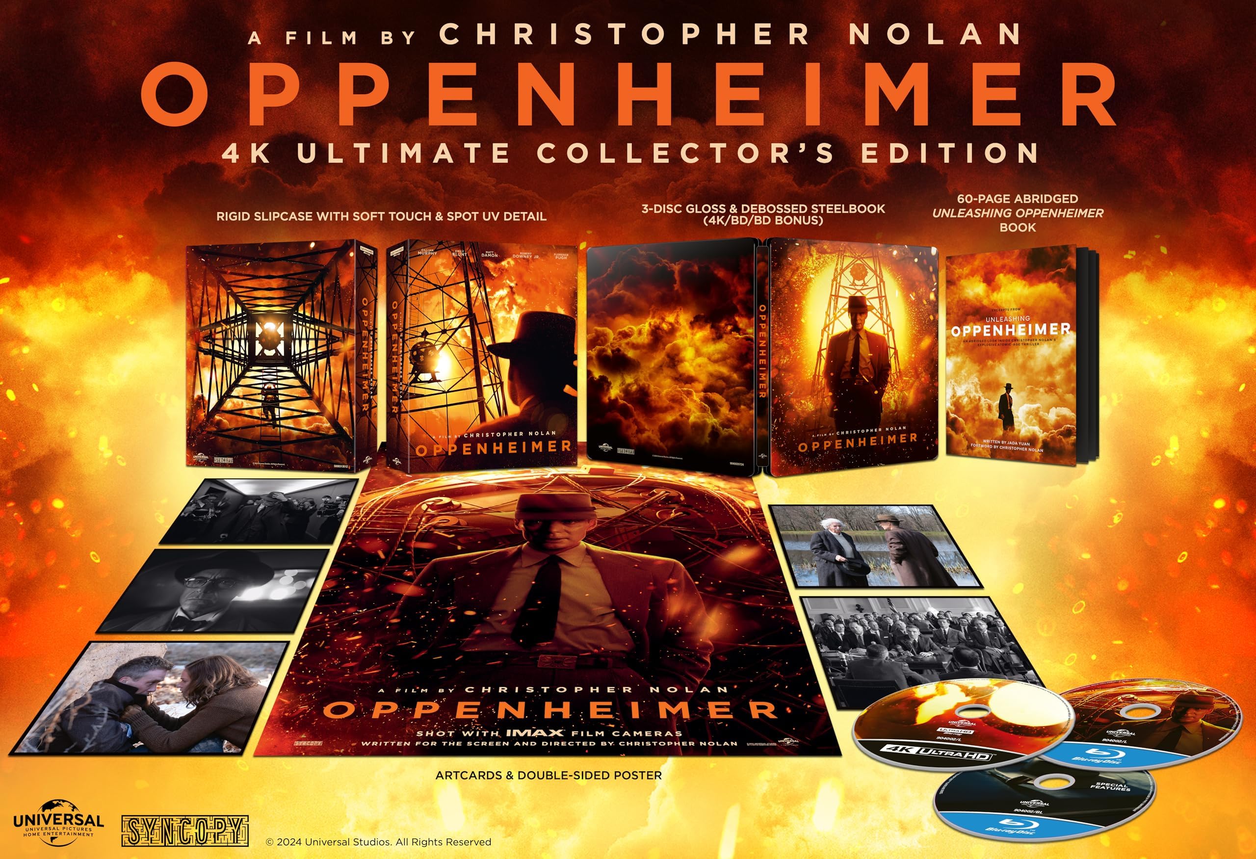Oppenheimer [4K Ultra HD] [2023] [Region Free]