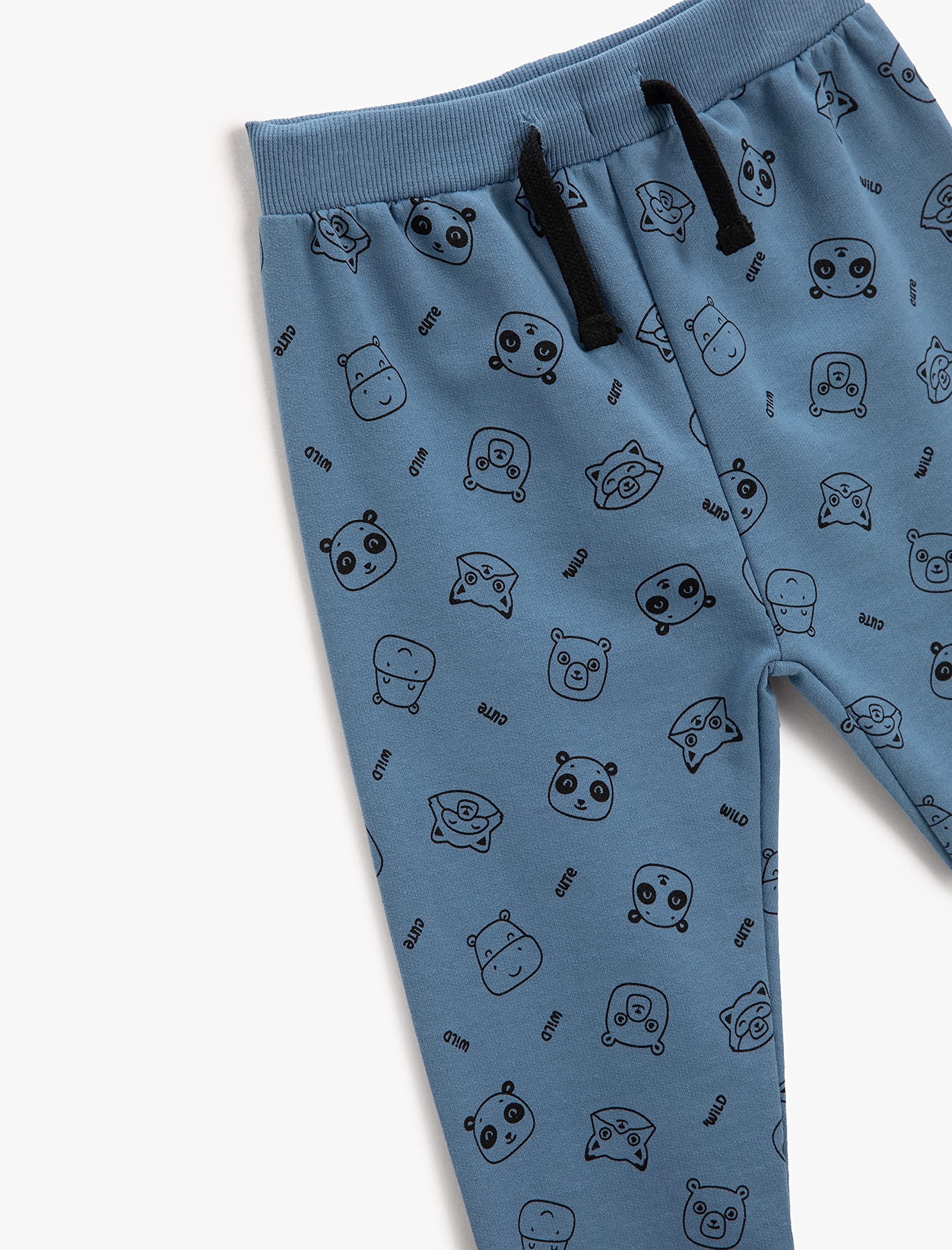 Koton Pantalon de Survêtement Imprimé en Coton Bébé garçon