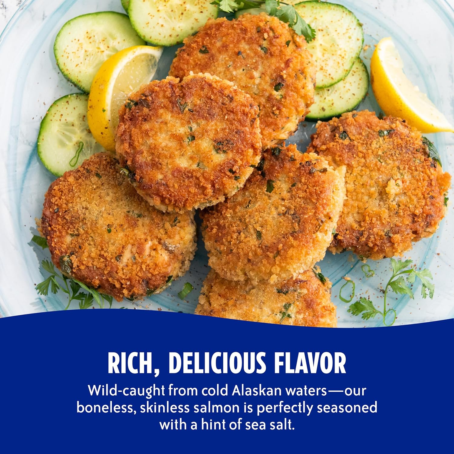 Chicken of the Sea Traditional Style Alaskan Pink Canned Salmon, 64 Ounce Cans, 6-Count – High Protein Lean Wild Caught Salmon – Food Service Size Wild Salmon for Burgers, Pasta, & More