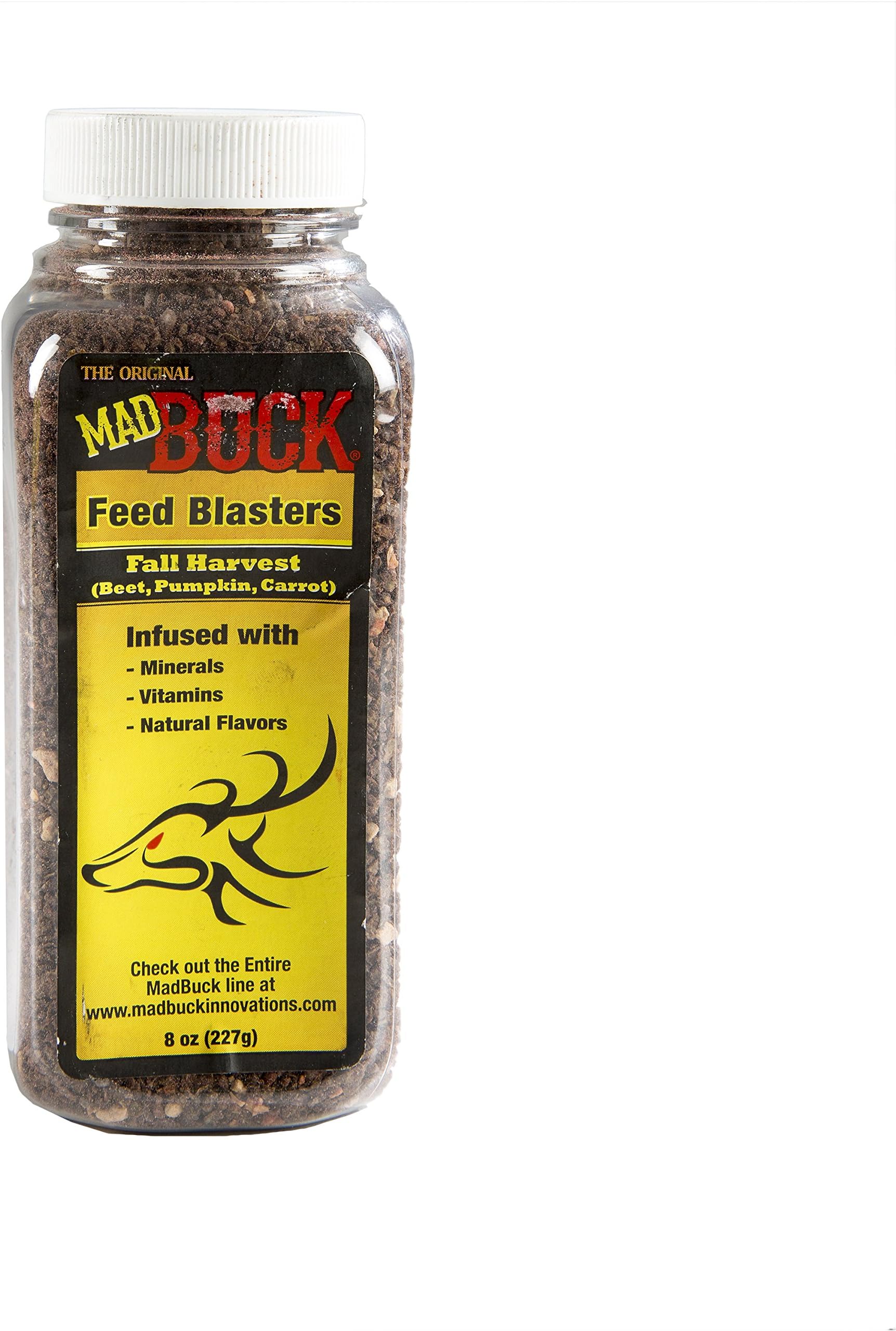 Mad Buck Innovations Fall Harvest Dry Deer Attractant Feed Blaster
